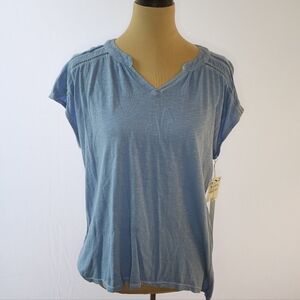 Caslon Light Blue Short Sleeve Tee